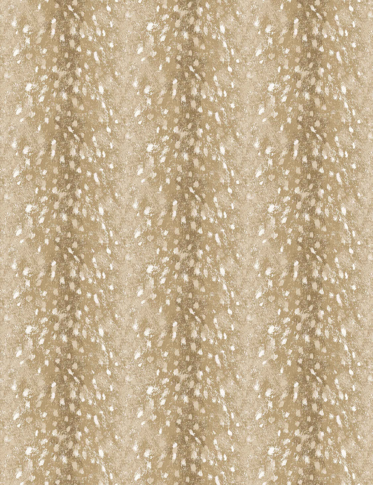 Deer Linen Fabric by Nathan Turner