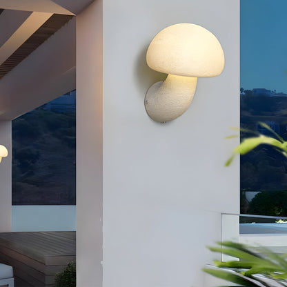 Wall Lights Led Warm Light  Resin Mushroom Vintage-Style
