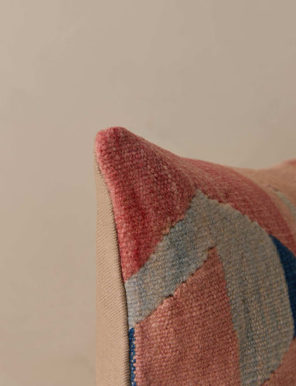 Vintage Lumbar Pillow No. 328, 12" x 20"
