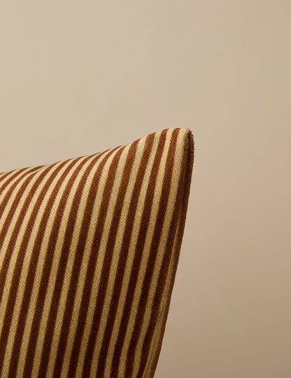 Striped Velvet Pillow by Sarah Sherman Samuel