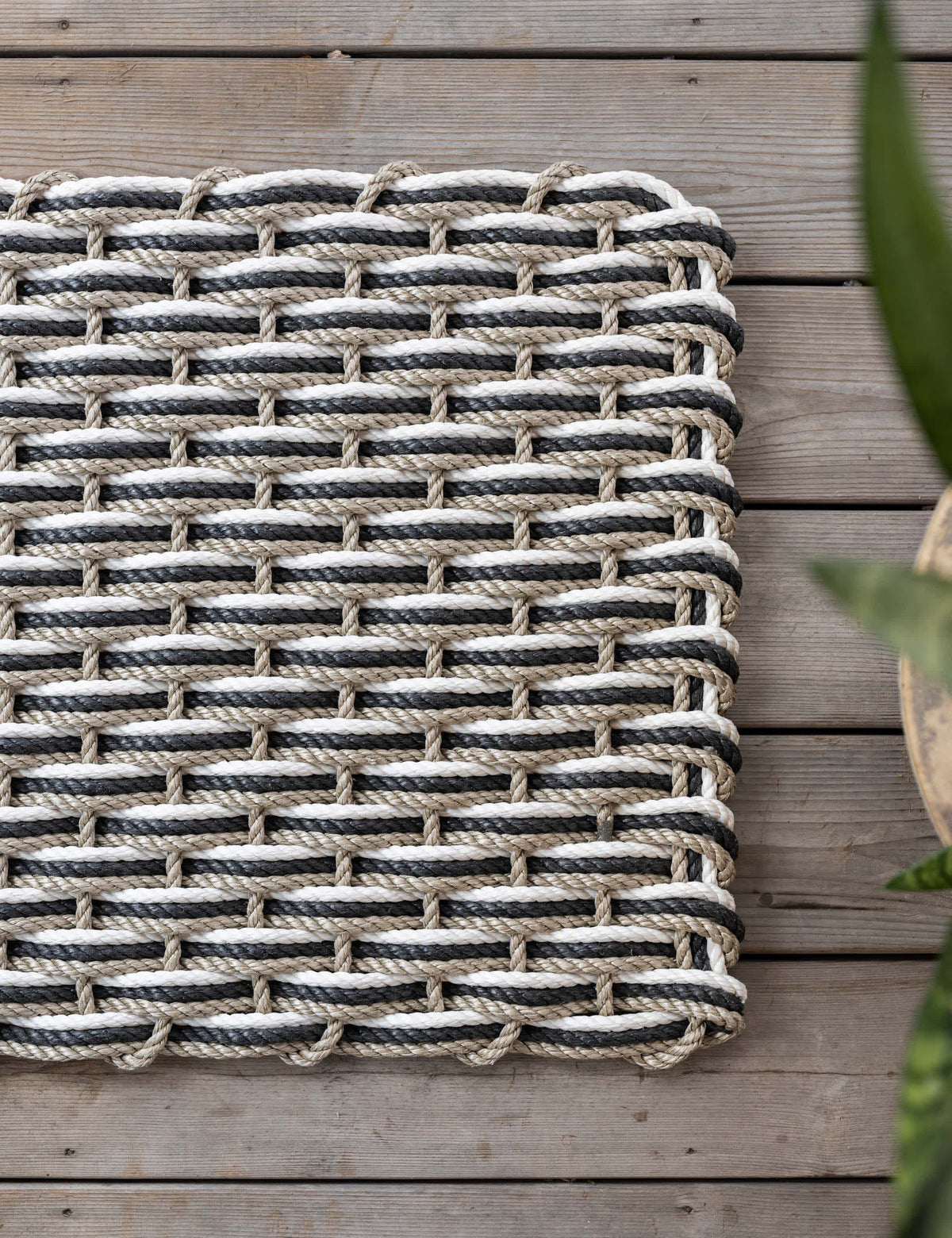 Two Tone Doormat by The Rope Co.