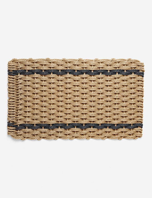 Double Stripe Doormat by The Rope Co.