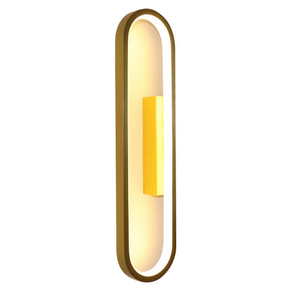 Wall Pack LED Light Modern Minimalist Oval Ambient Wall Sconce