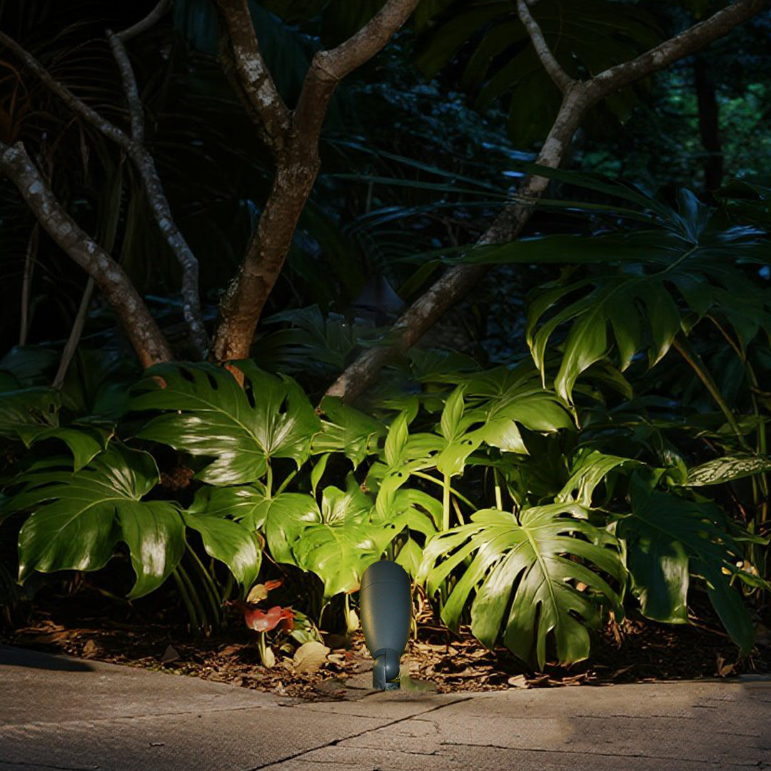 Waterproof LED Outdoor Spotlight Lamp Minimalist Style