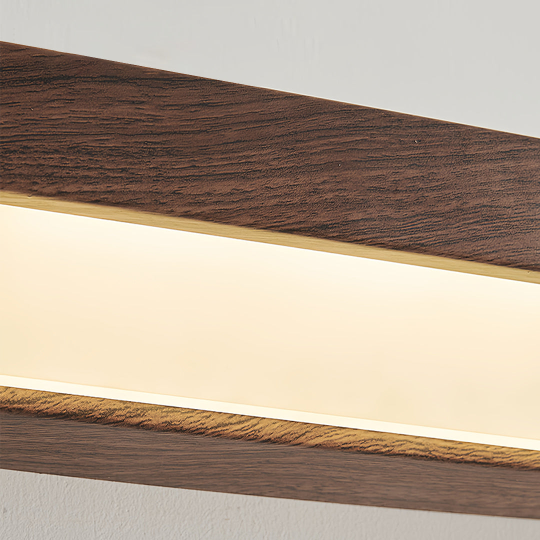 Wall Mounted LED Lights Vintage Wood Grain Wall Lamp