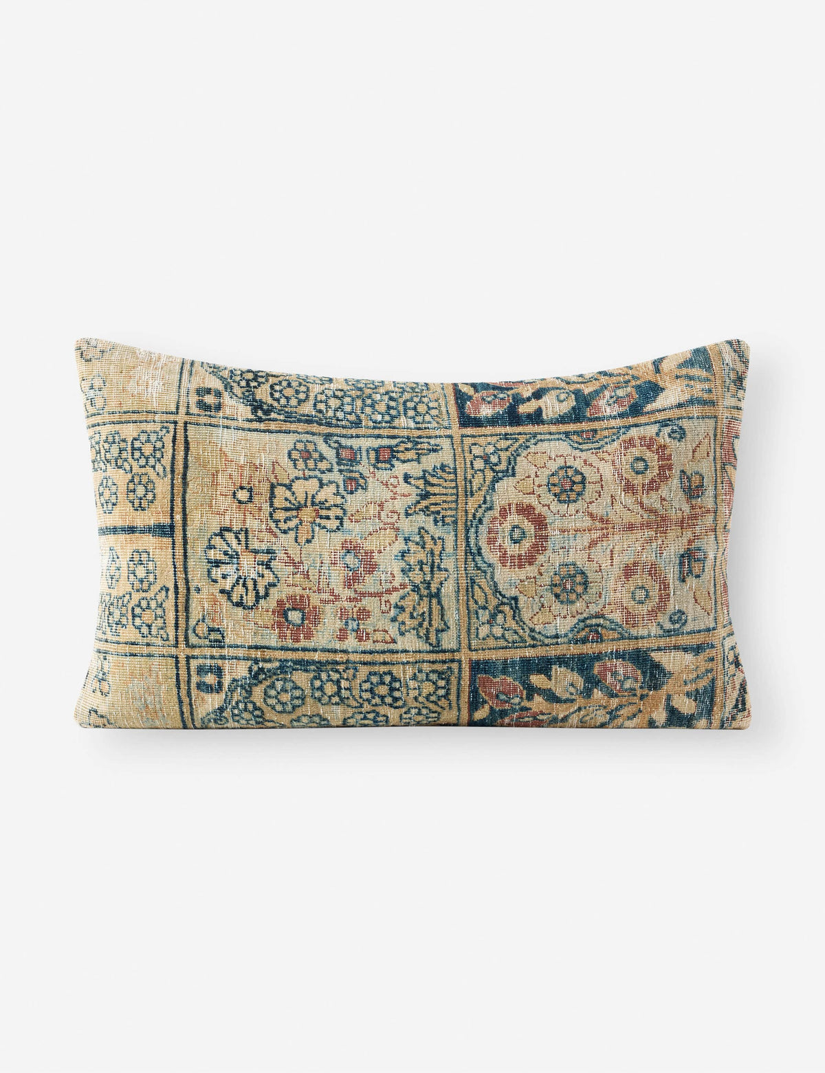 Vintage Lumbar Pillow No. 318, 16" x 26"