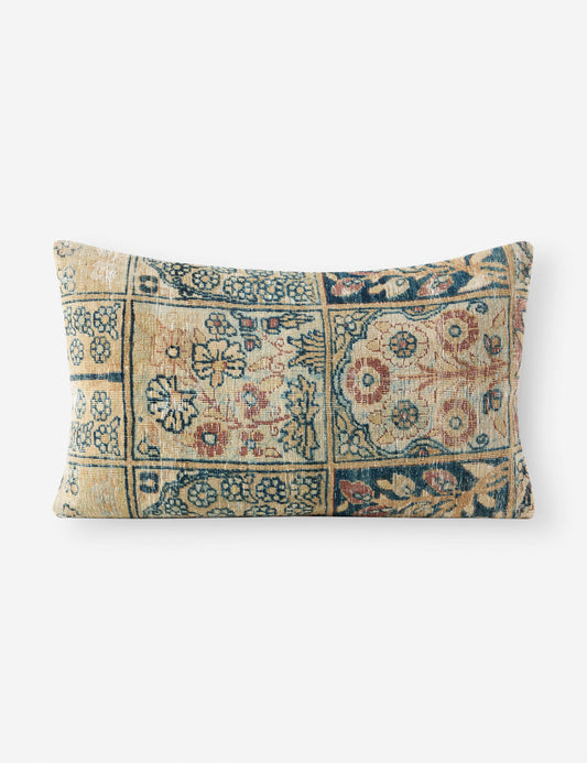 Vintage Lumbar Pillow No. 318, 16" x 26"