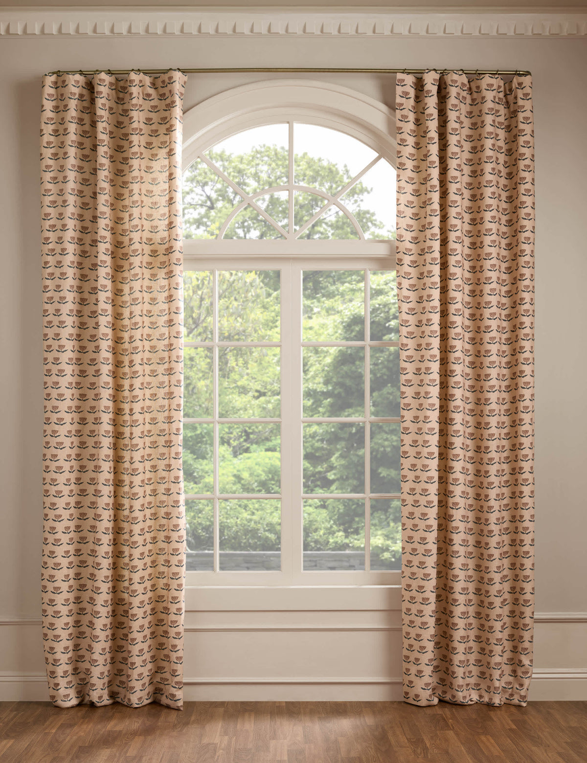 Janna Linen Curtain Panel By Sarah Sherman Samuel