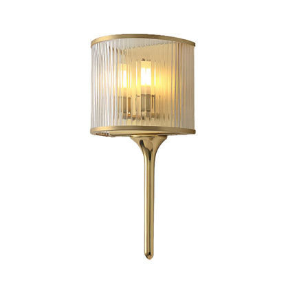 Wall Lights Brass and Glass Modern Minimalist Lights