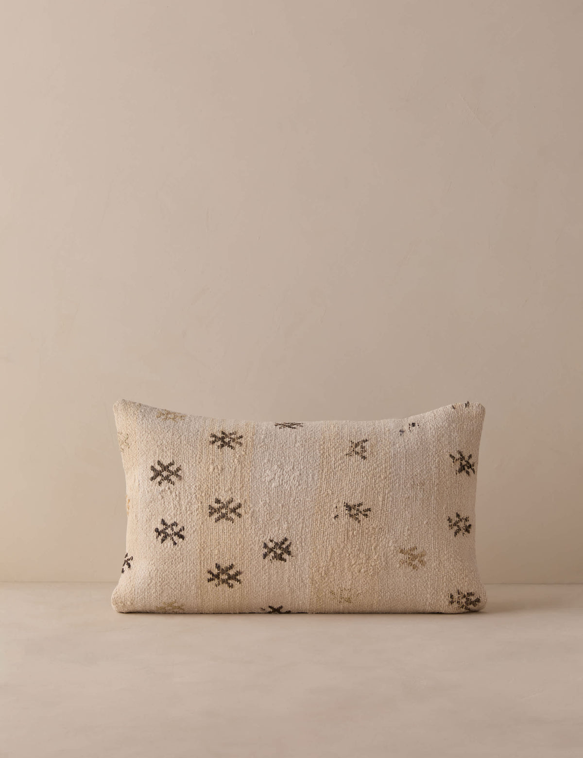 Vintage Lumbar Pillow No. 339, 12" x 20"