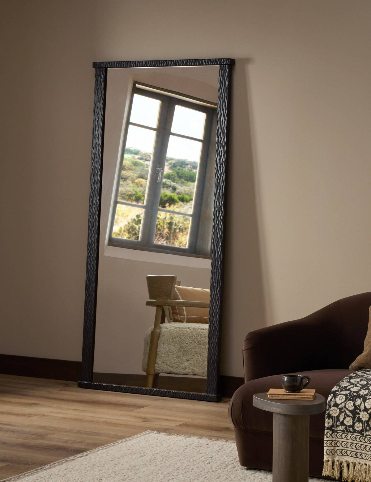 Melendez Floor Mirror