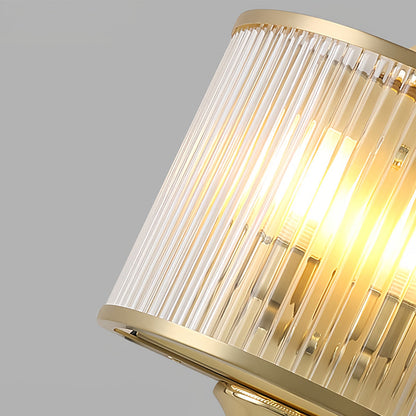 Wall Lights Brass and Glass Modern Minimalist Lights