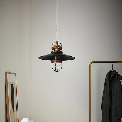 Vintage Hanging Pendant Lights Industrial Black Iron ceiling lights