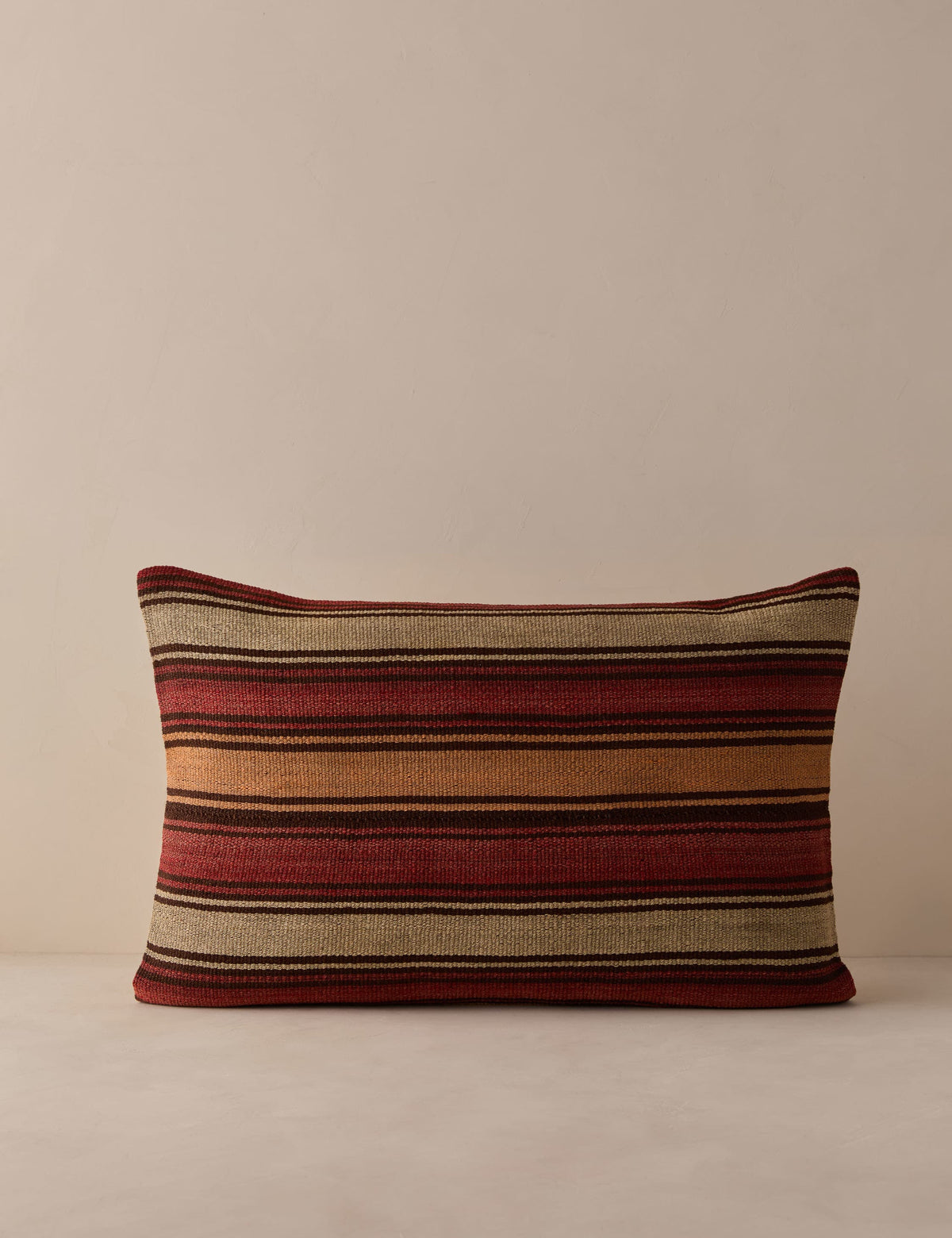 Vintage Lumbar Pillow No. 361, 16" x 24"