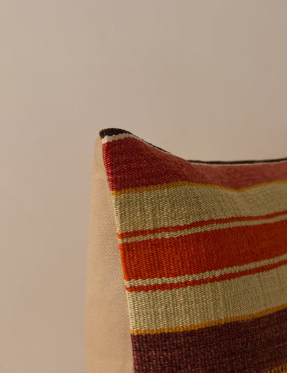 Vintage Lumbar Pillow No. 356, 16" x 24"