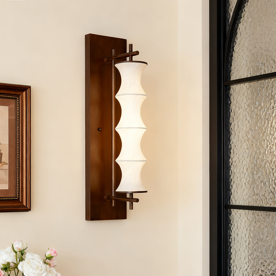 Vintage Light Wall Sconce Charming Bamboo Node Wall Light