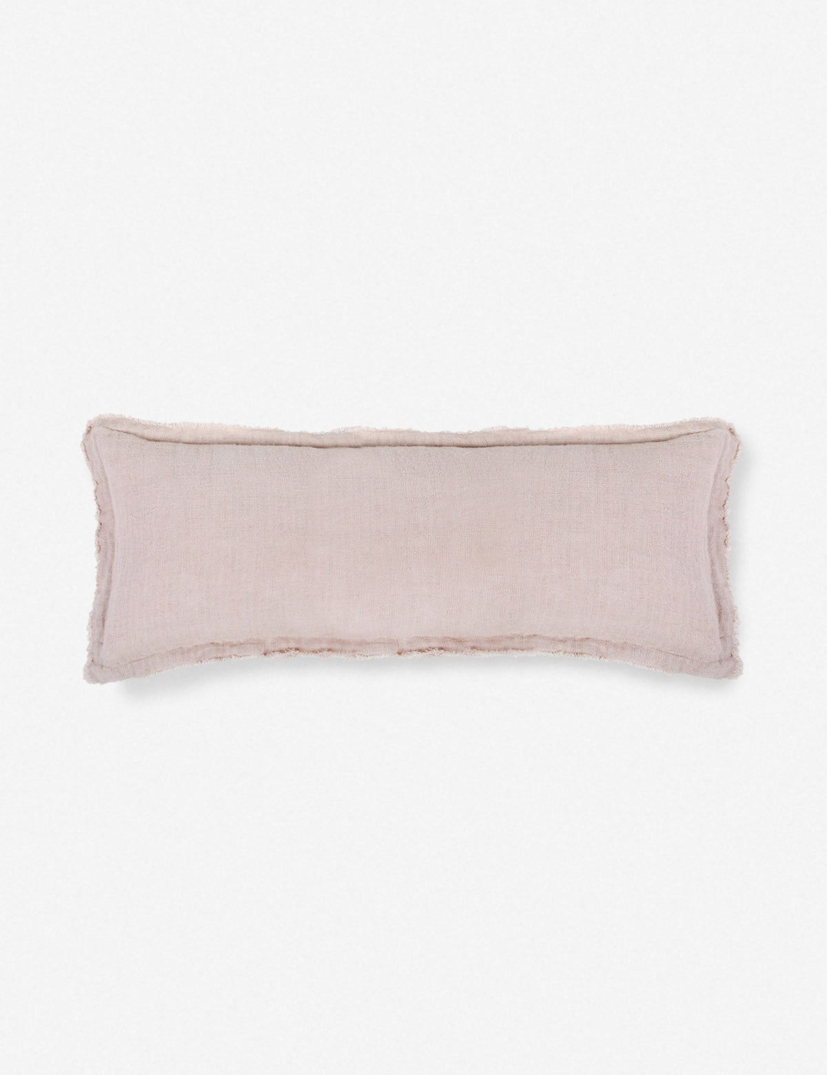 Laurel Stonewashed Linen Lumbar Pillow by Pom Pom at Home