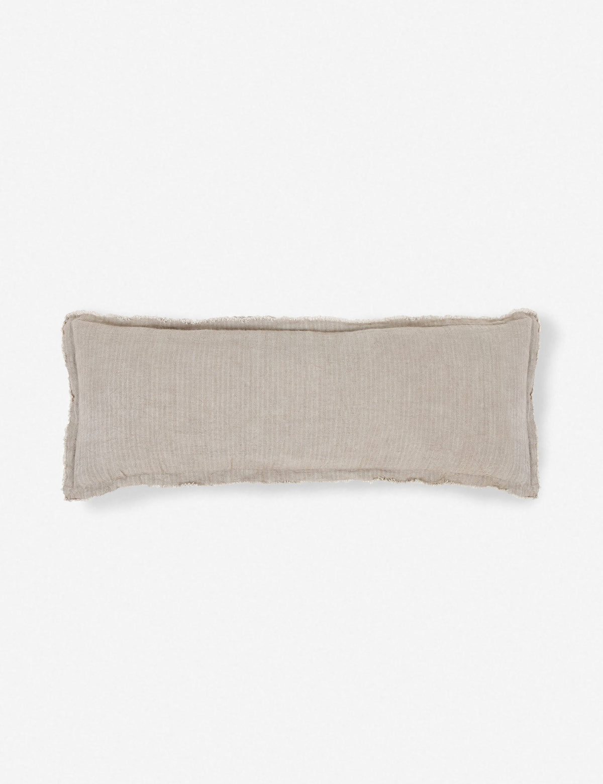 Laurel Stonewashed Linen Lumbar Pillow by Pom Pom at Home