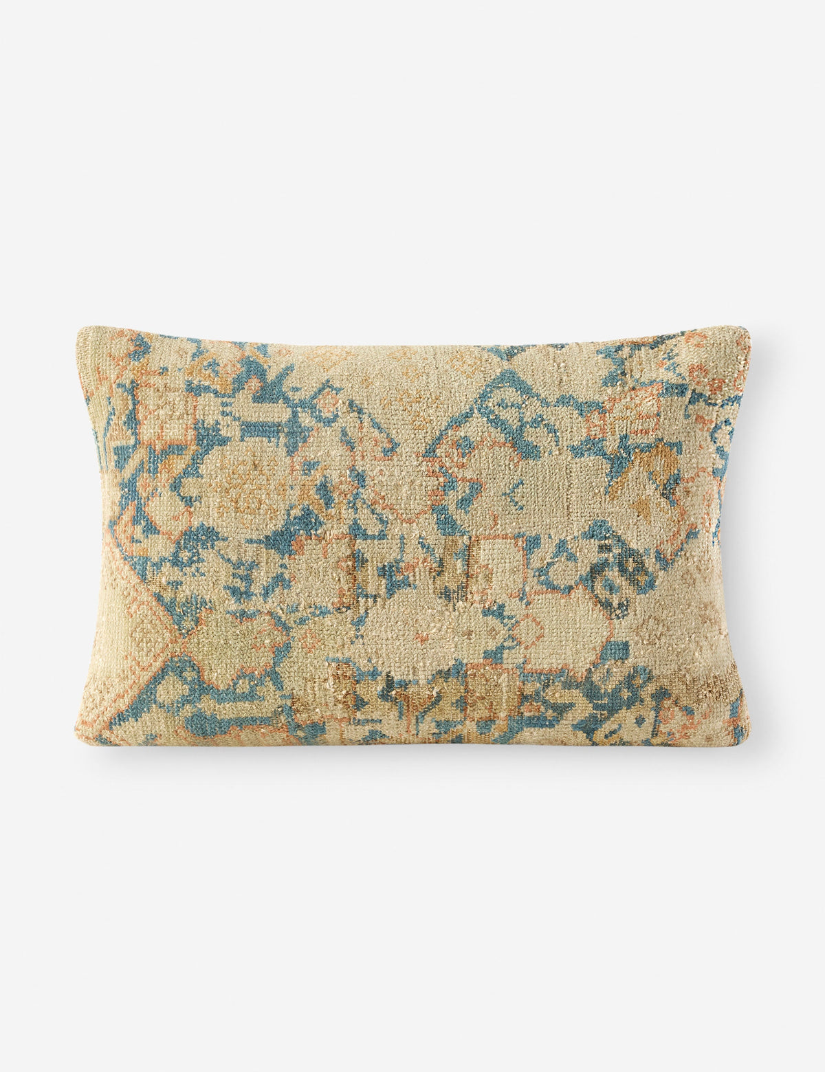 Vintage Lumbar Pillow No. 307, 16" x 24"