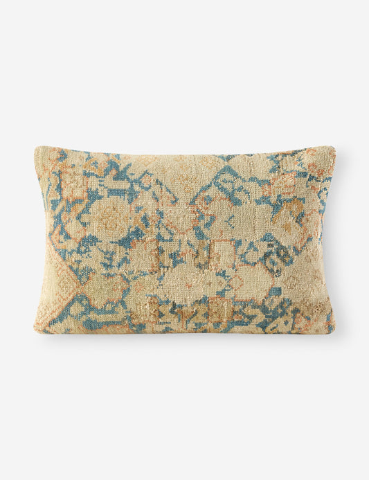 Vintage Lumbar Pillow No. 307, 16" x 24"