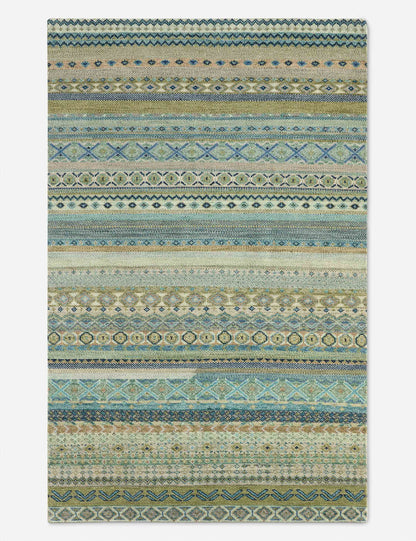 Sufyan Hand-Knotted Wool Rug