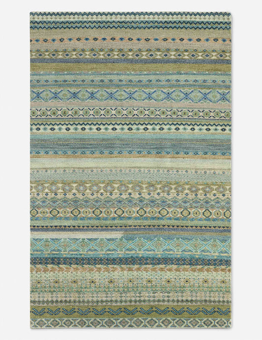 Sufyan Hand-Knotted Wool Rug