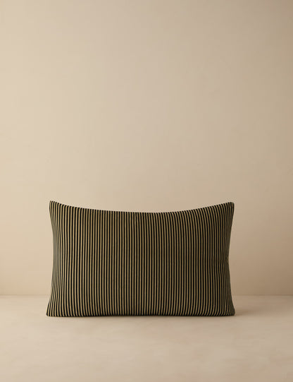 Striped Velvet Pillow by Sarah Sherman Samuel