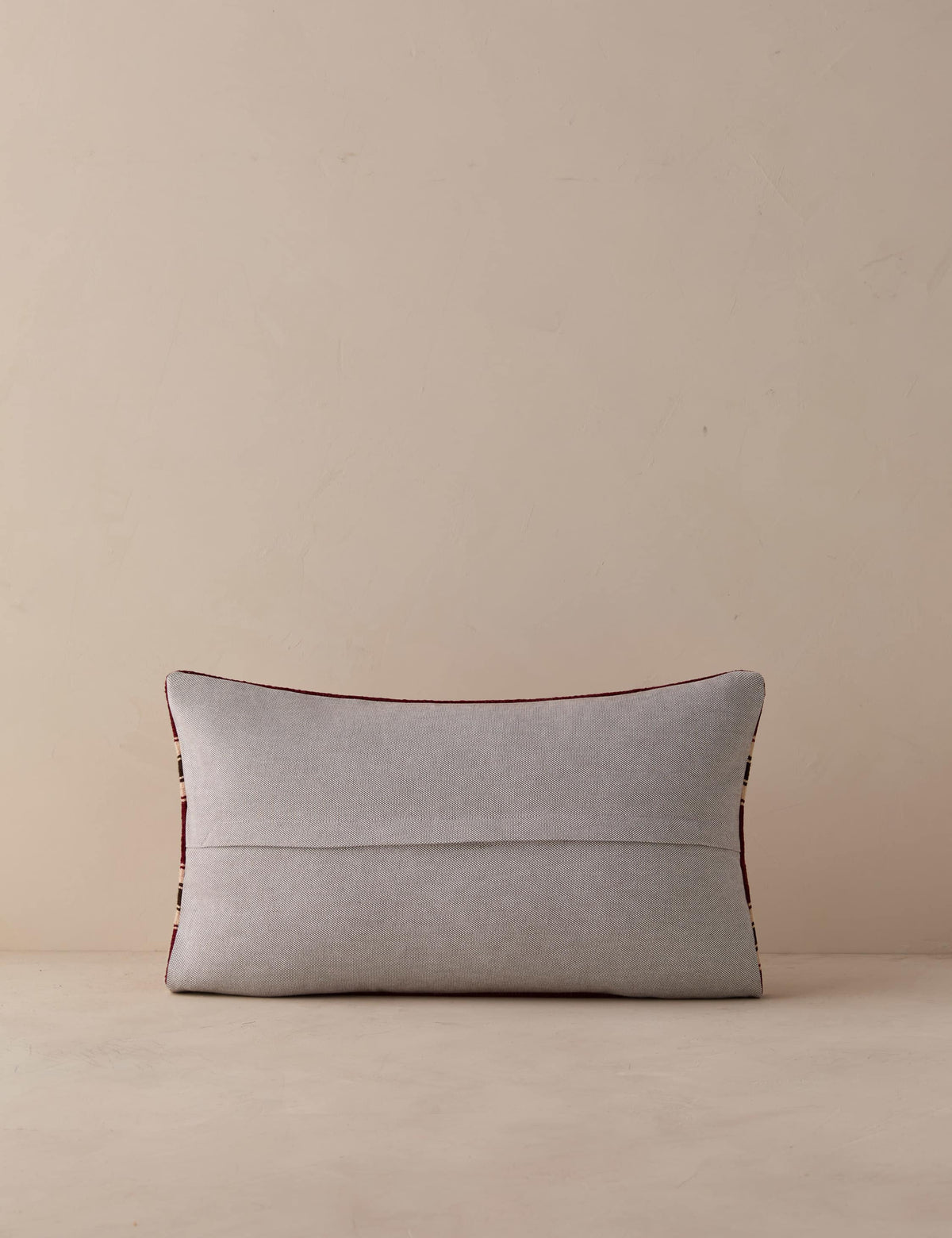 Vintage Lumbar Pillow No. 351, 12" x 20"