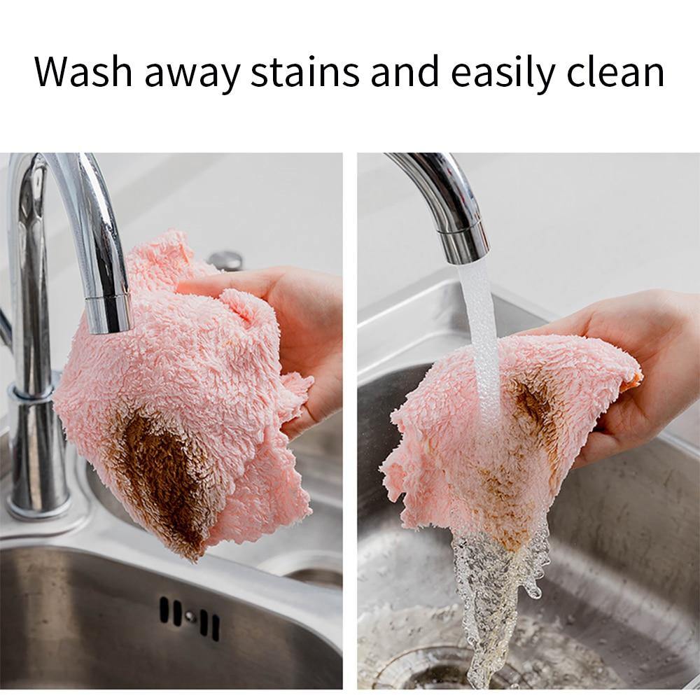 Kitchen Microfiber Cleaning Cloth