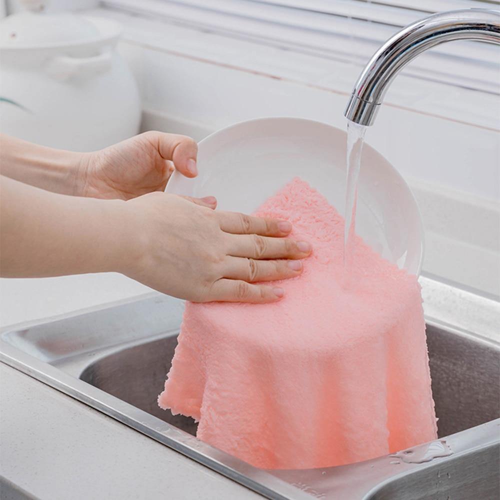 Kitchen Microfiber Cleaning Cloth