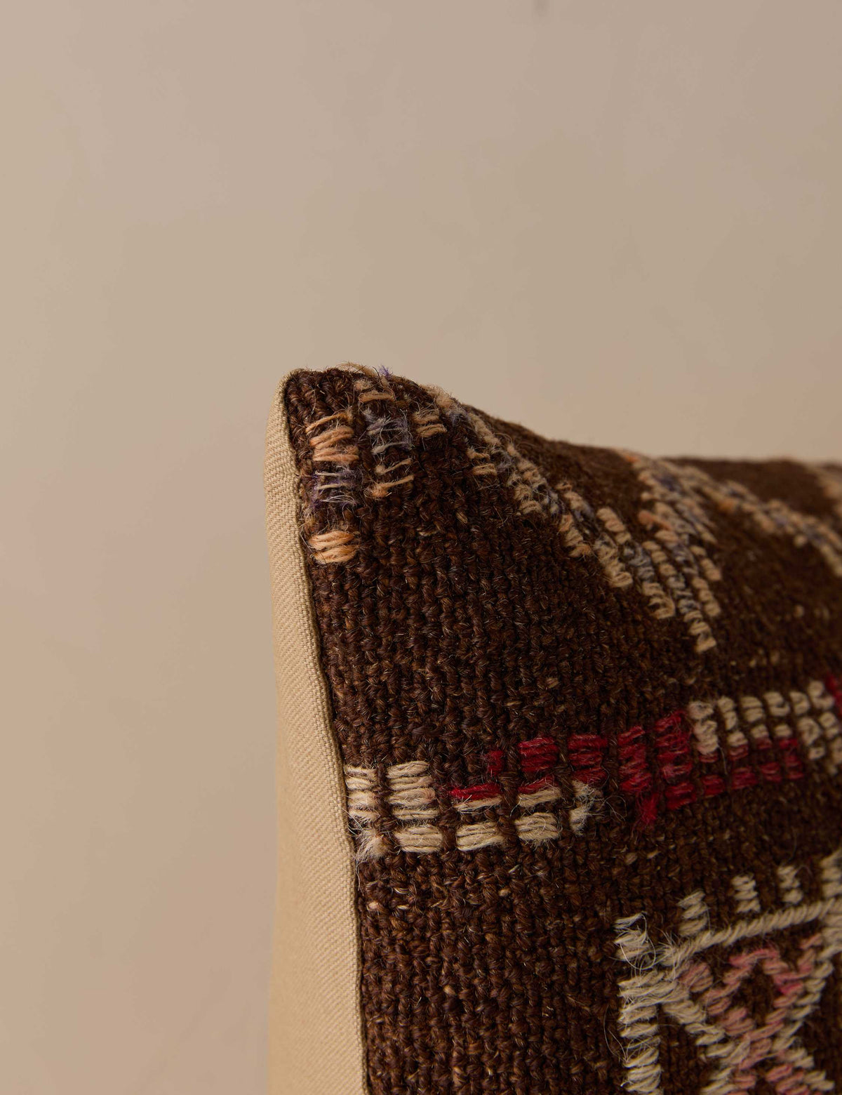 Vintage Lumbar Pillow No. 364, 16" x 24"
