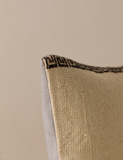Vintage Lumbar Pillow No. 332, 12" x 20"