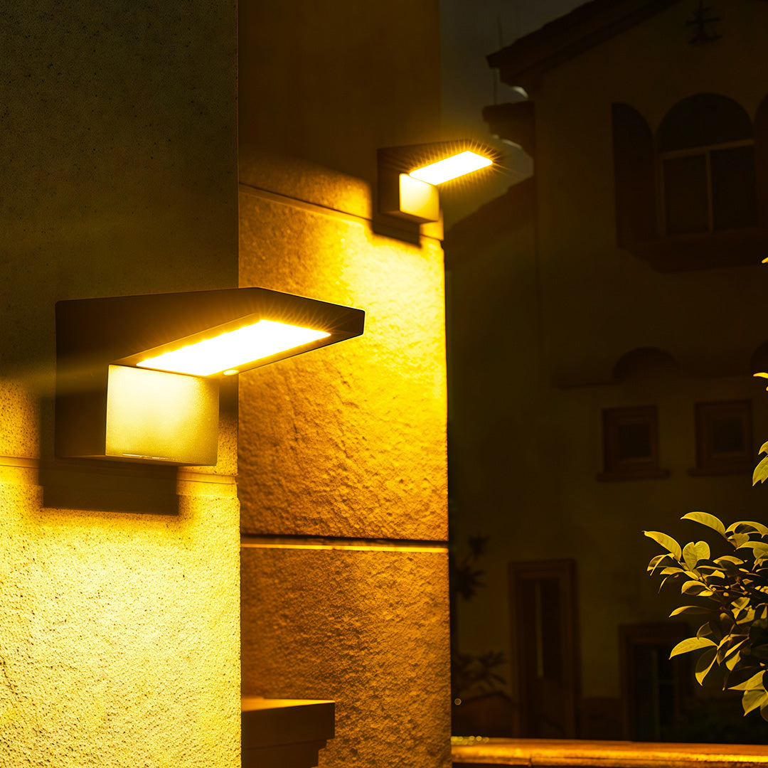 Wall Mount Outdoor Light Fixtures Solar Waterproof Light