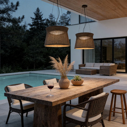Woven Light Pendant Nordic Minimalist Ceiling Light