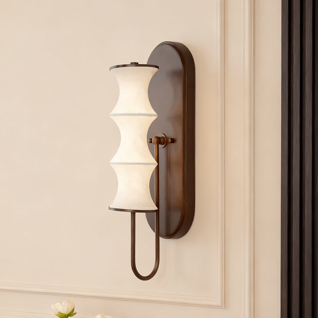 Vintage French Wall Lights Ornate Bamboo Node Wall Sconce