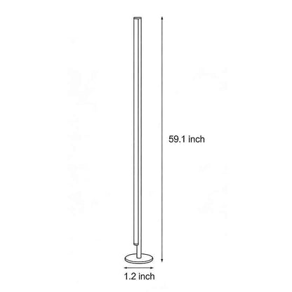 [Open-Box]Linear Floor Lamp Minimalist Modern LED Ambient Light