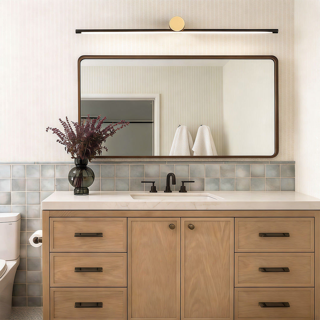 [Open-Box]Linear Vanity Light Bar Dual-Color Bathroom Metal Light