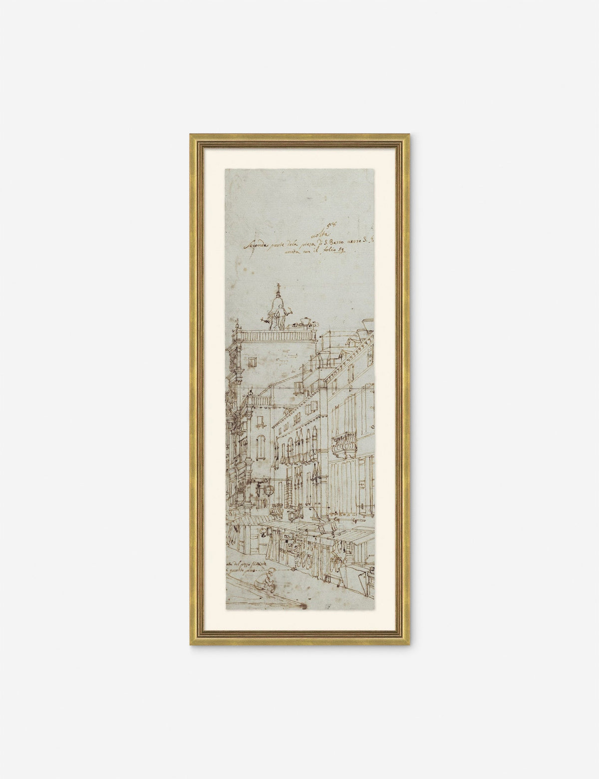 Canaletto Drawing Prints (Set of 2)