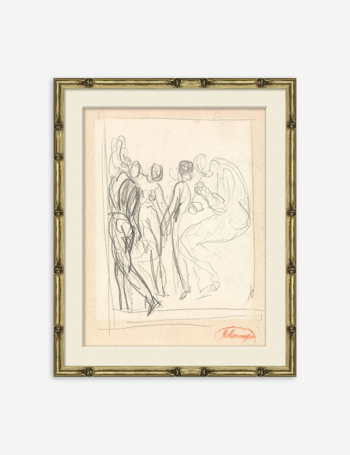Figure Sketch Print