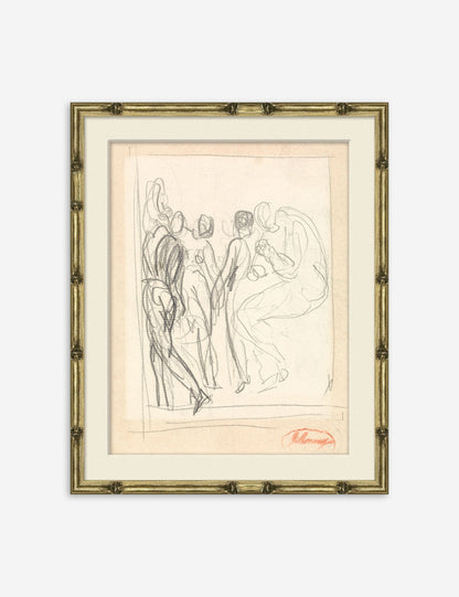 Figure Sketch Print