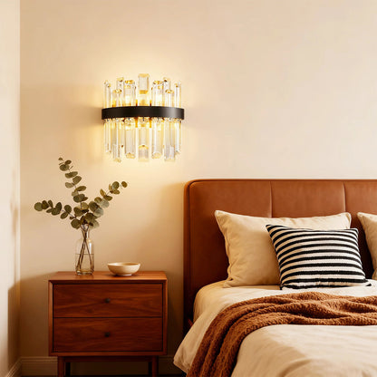 Wall Art Light Fixtures French Luxury Crystal Lamp
