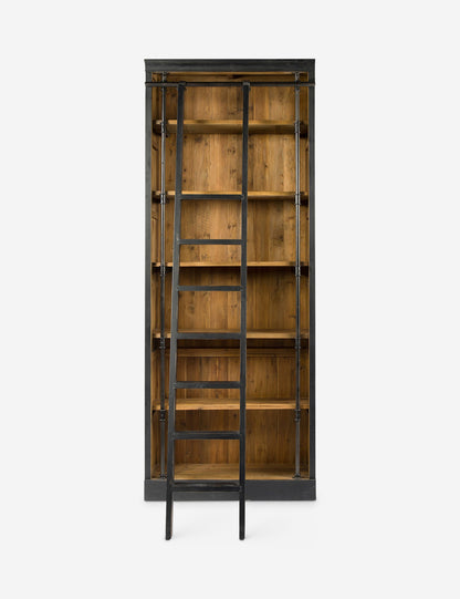 Mallory Bookcase with Ladder