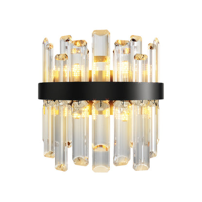 Wall Art Light Fixtures French Luxury Crystal Lamp