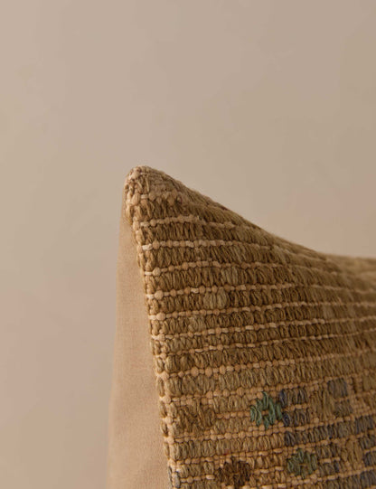 Vintage Lumbar Pillow No. 358, 16" x 24"