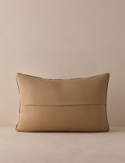 Vintage Lumbar Pillow No. 355, 16" x 24"