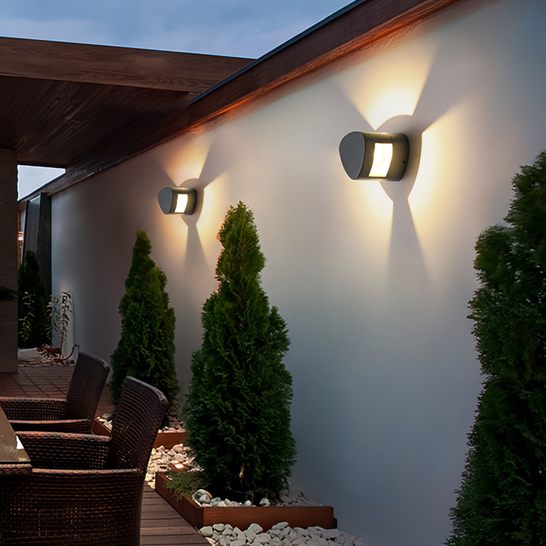 Wall Light Outdoor Tri-Directional Illuminating LED Light