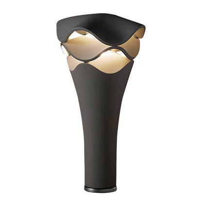 Wave Design Path Light Modern Waterproof Outdoor Landscape Light