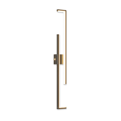 Wall Art LED Lights Minimalist Long Bar Iron Lamp