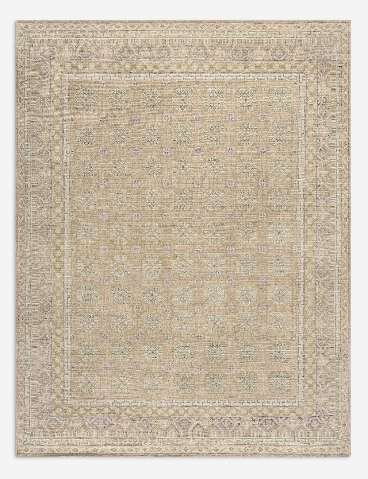 Kasha Hand-Knotted Wool Rug