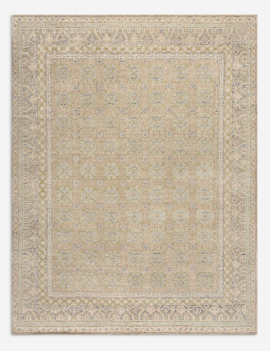 Kasha Hand-Knotted Wool Rug